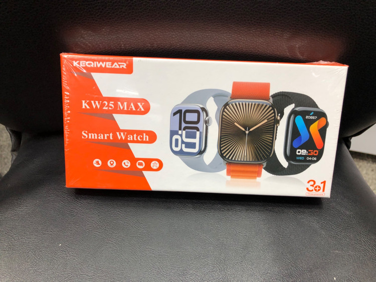 ساعت هوشمند KEQIWEAR KW25 MAX | صفحه نمایش بزرگ، مکالمه بلوتوثی و پایش سلامتی