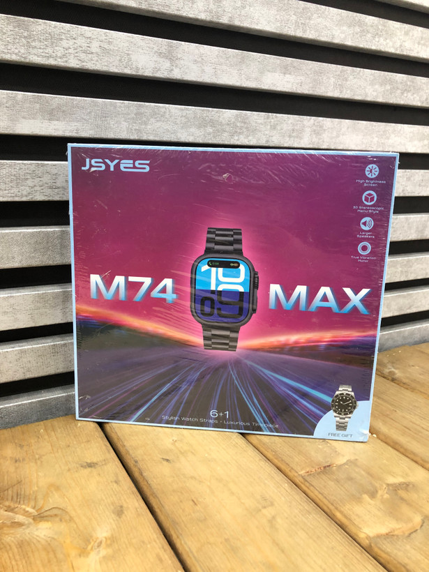 ساعت هوشمند JSYES M74 MAX | اسمارت واچ سری 10 با صفحهنمایش بزرگ و بند هدیه