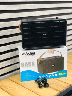 اسپیکر بلوتوثی VSMART VS-861 | اسپیکر شارژی قابل حمل با رادیو FM و USB
